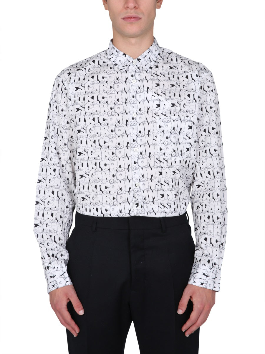 COMME DES GARCONS SHIRT KAWS Collaboration Classic Collar Shirt