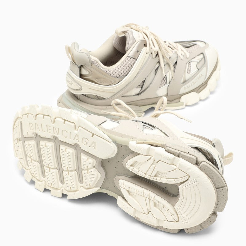 BALENCIAGA Two-Tone Synthetic Leather and Fabric Sneaker - Men's