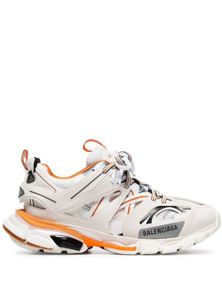 BALENCIAGA Multicolor Mesh and Rubber Track Sneakers for Women