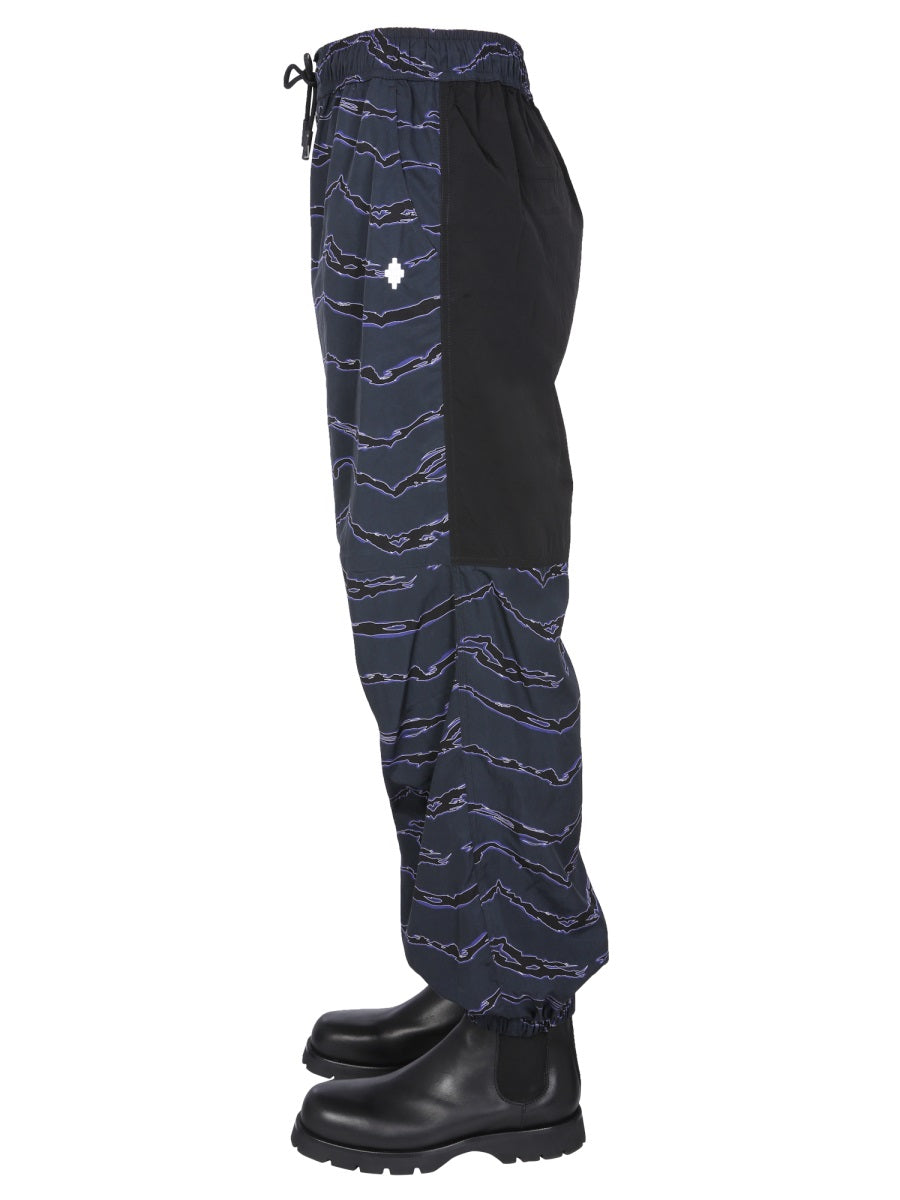 MARCELO BURLON COUNTY OF MILAN Stylish Camouflage Jogging Pants