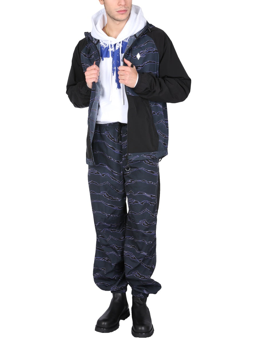 MARCELO BURLON COUNTY OF MILAN Stylish Camouflage Jogging Pants