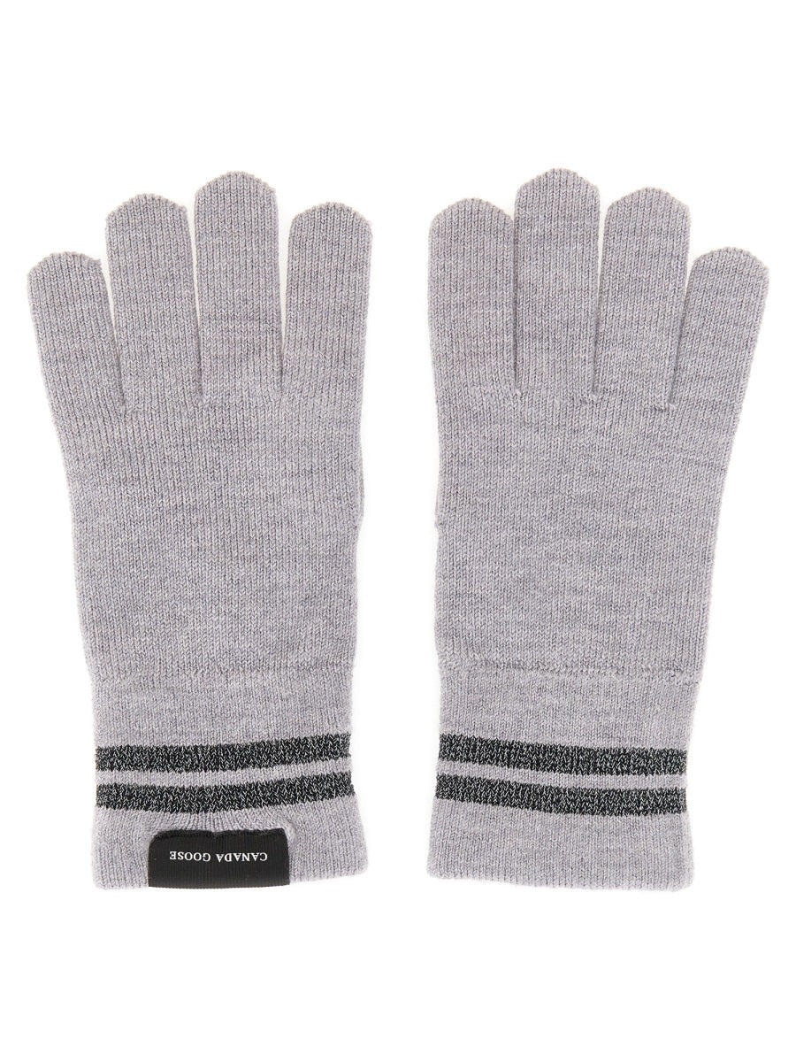 CANADA GOOSE Wool Blend Barrier Gloves for Women