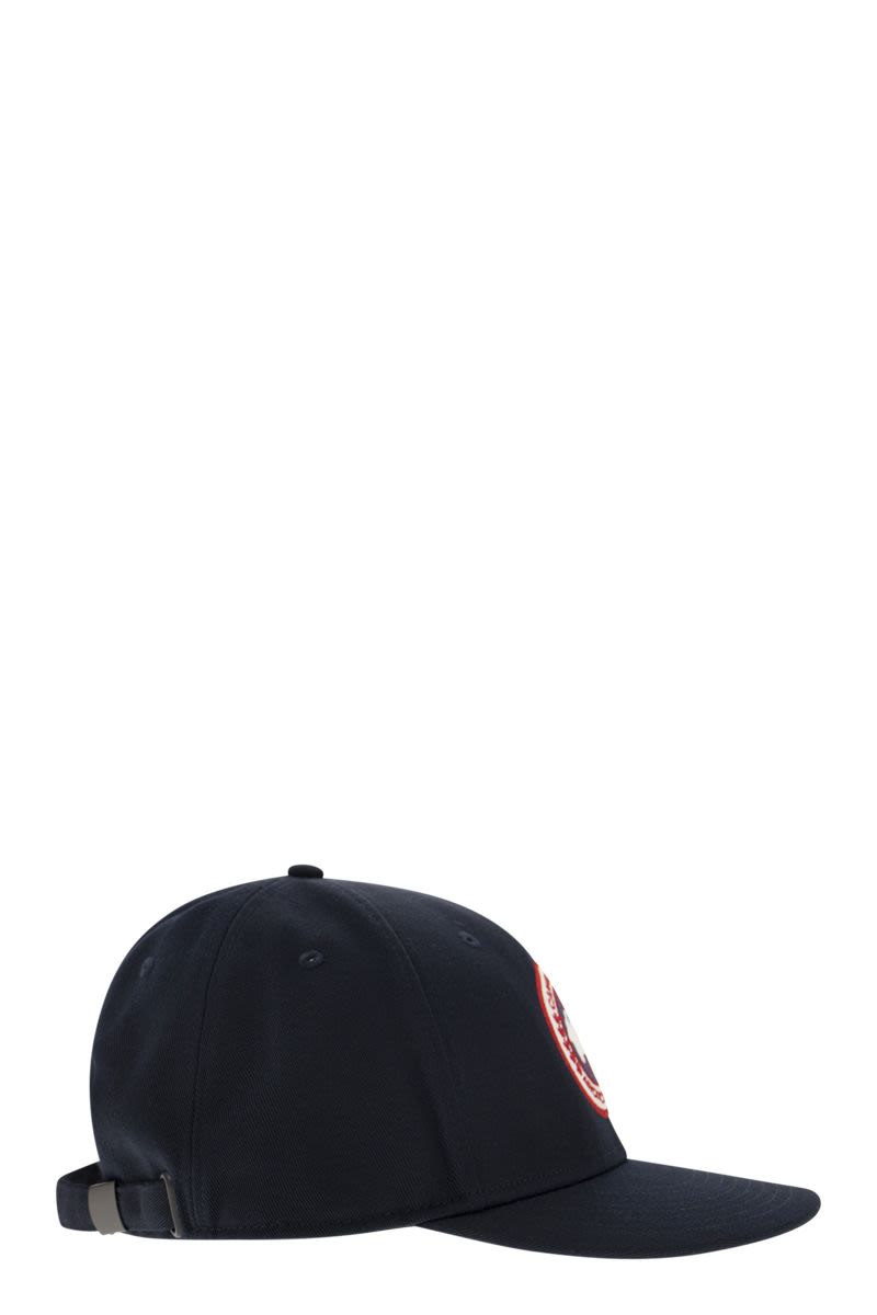CANADA GOOSE Classic Logo Patch Baseball Hat
