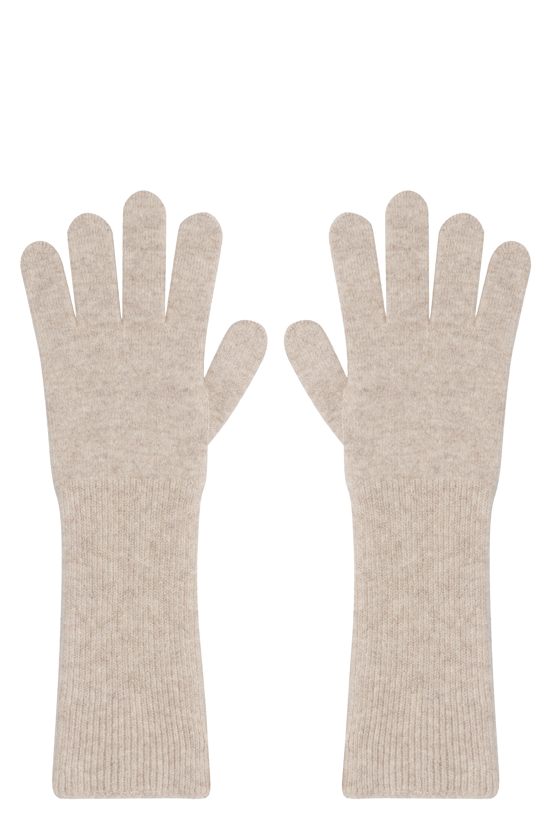CANADA GOOSE Cashmere Gloves with Ribbed Knit Ankle Cuffs
