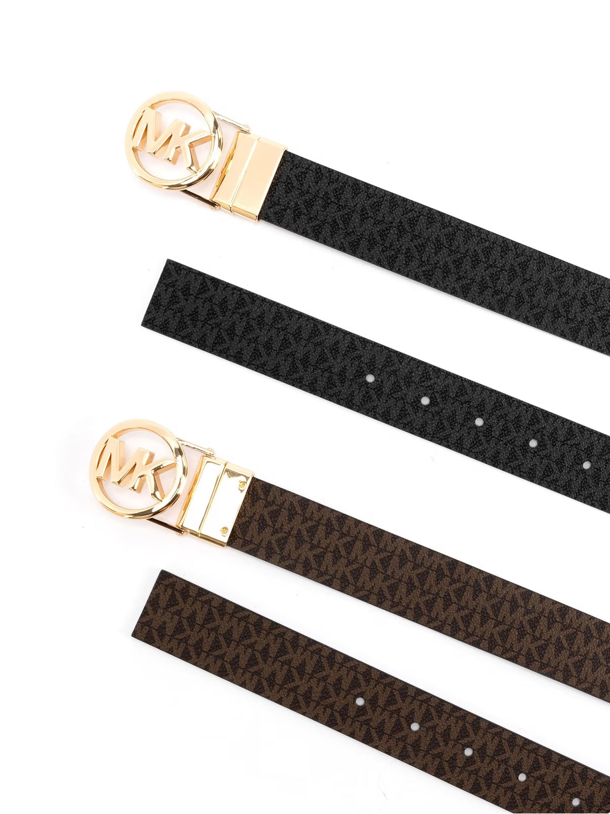 MICHAEL KORS Reversible Monogram Belt - 32 mm Width