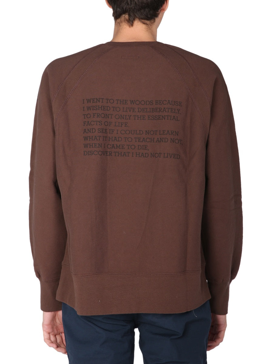 ENGINEERED GARMENTS Engineered Printed Sweatshirt for Men