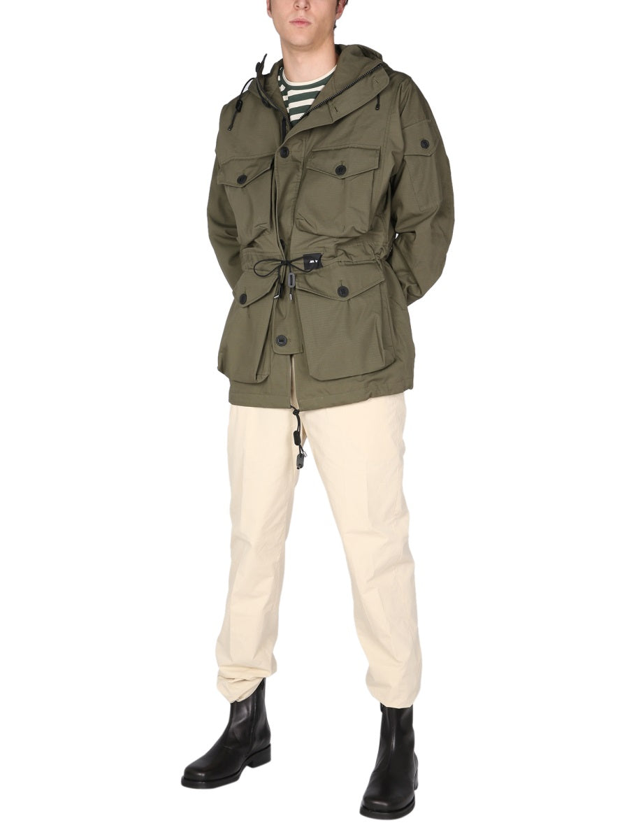 ARKAIR Hooded Tall Neck Jacket