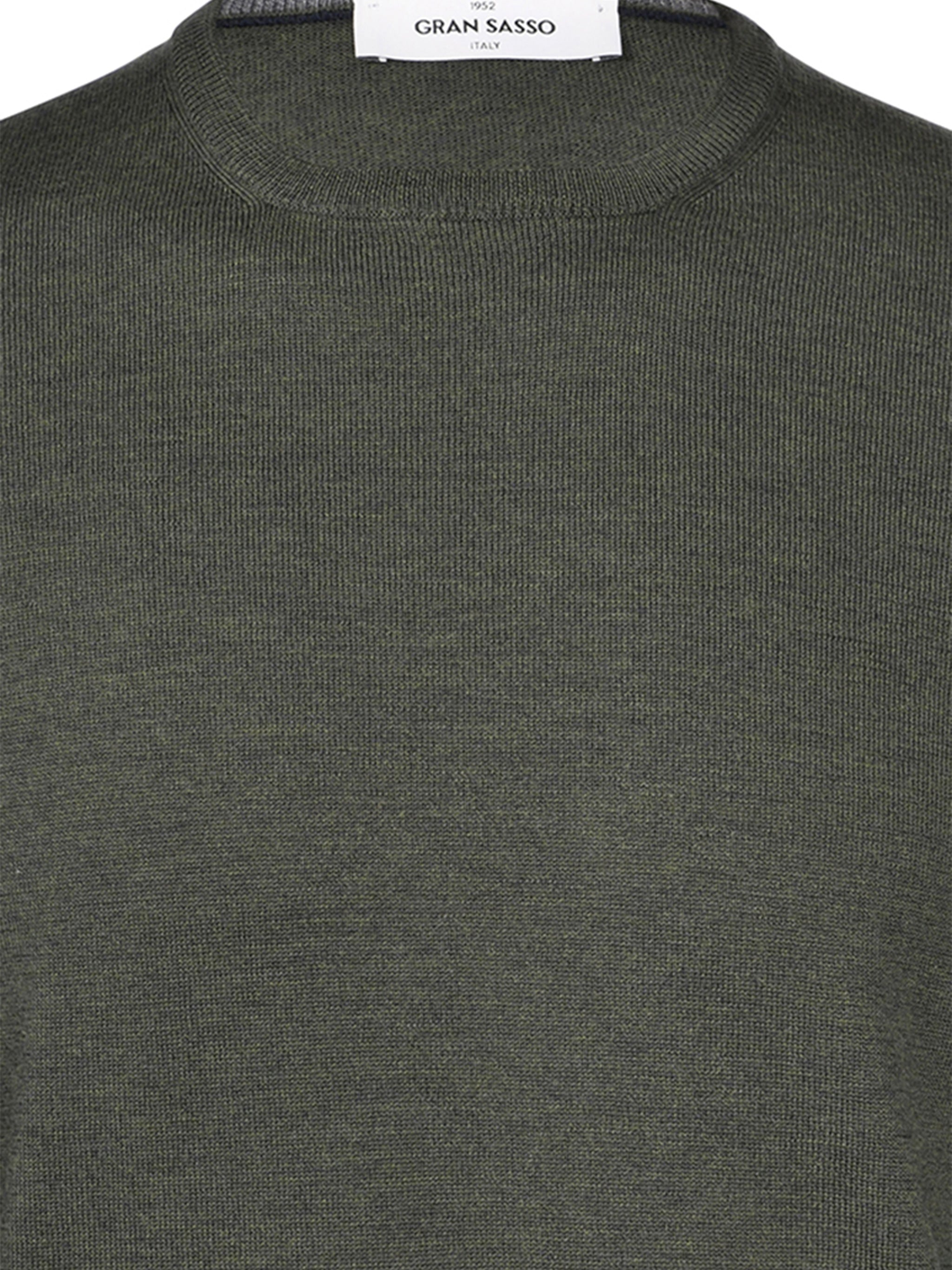 GRAN SASSO Men's Wool Paracollo Sweater