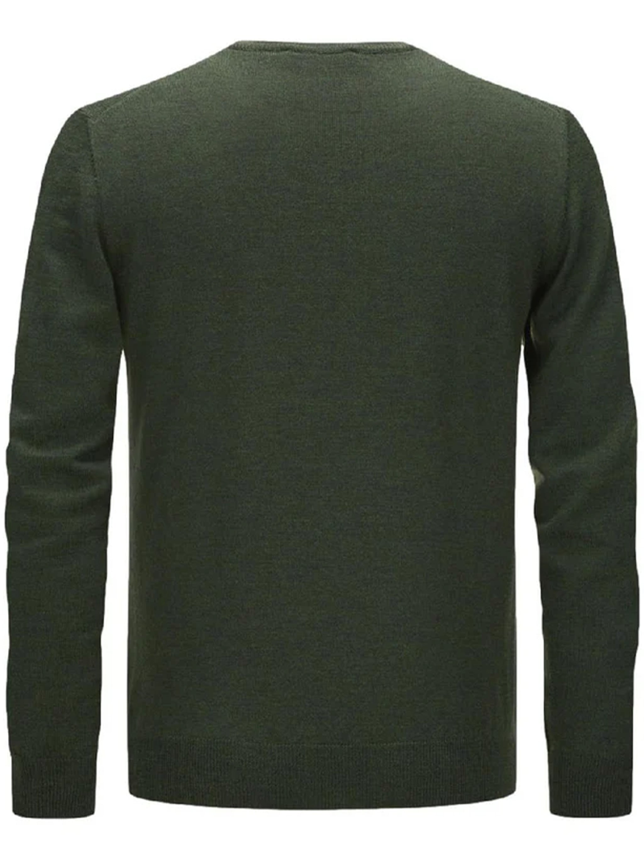 GRAN SASSO Men's Wool Paracollo Sweater - FW25 Collection