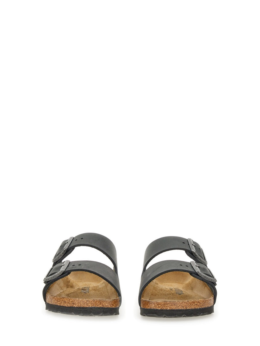 BIRKENSTOCK Leather Arizona Slippers - Unisex Comfort Sandals