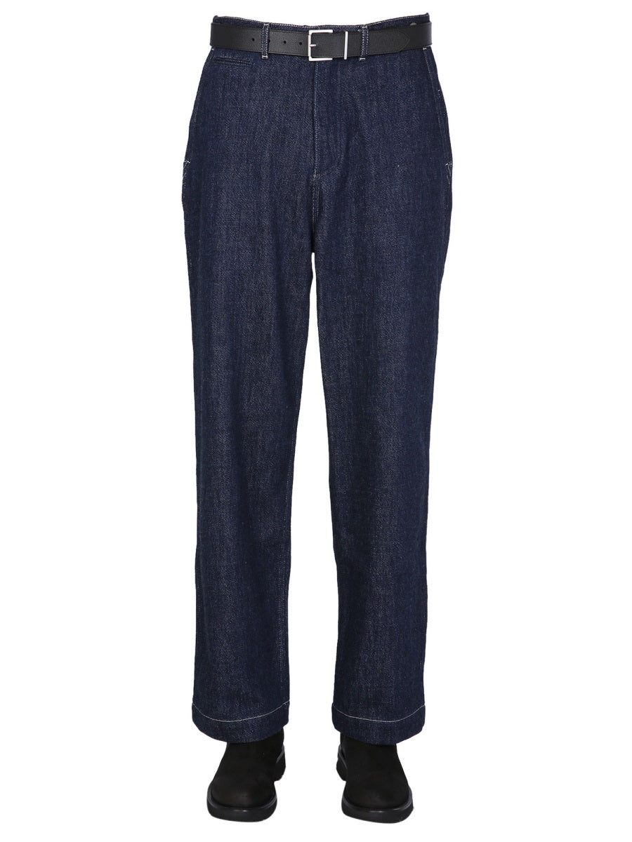 NIGEL CABOURN Wide Fit Jeans with Talon Zip Closure (Men's)