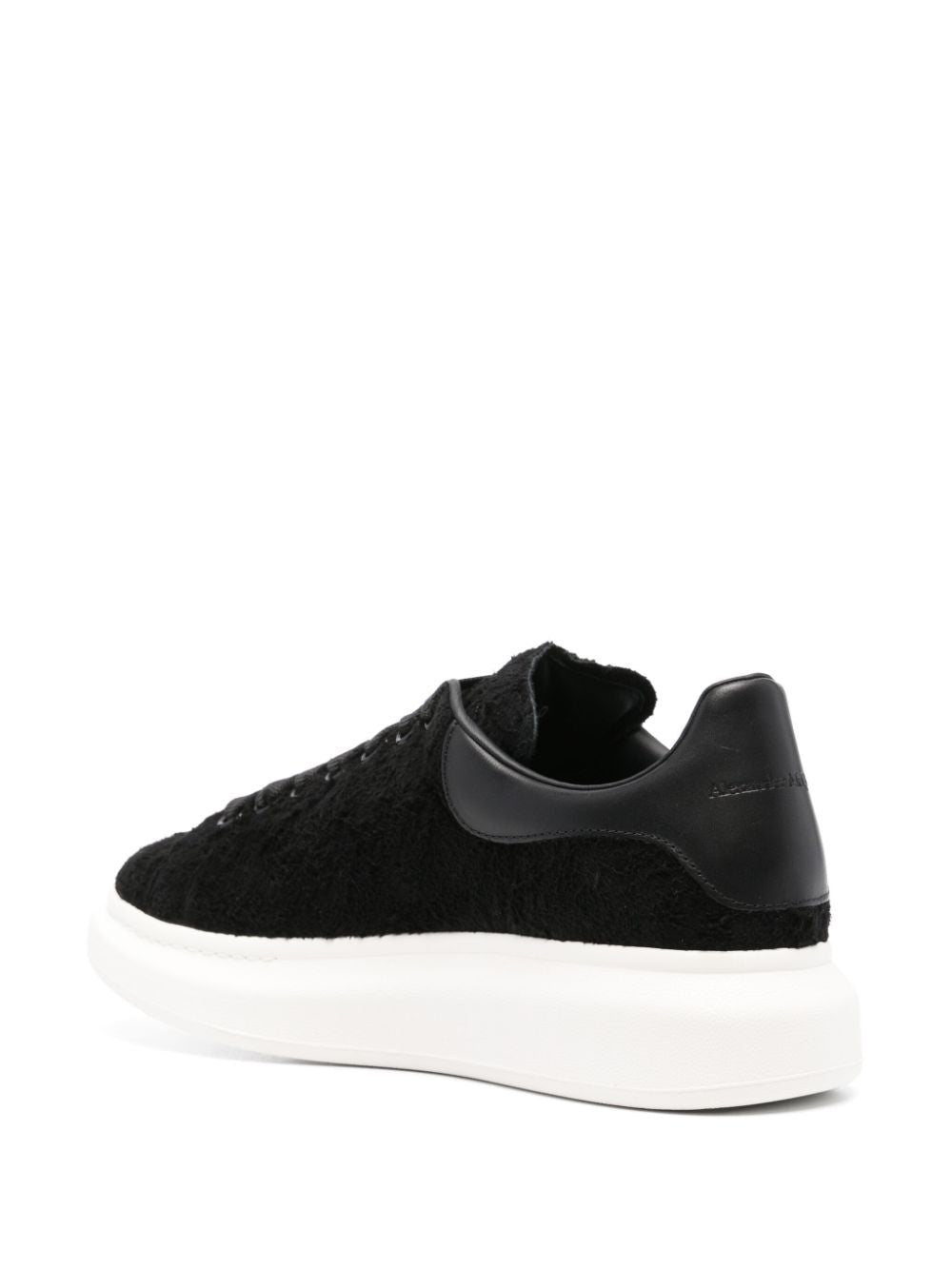 ALEXANDER MCQUEEN Men's Premium Leather Sneakers with Rubber Sole