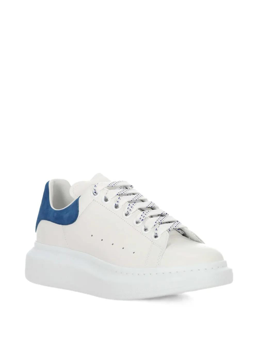 ALEXANDER MCQUEEN Luxury Leather Low Top Sneakers for Men