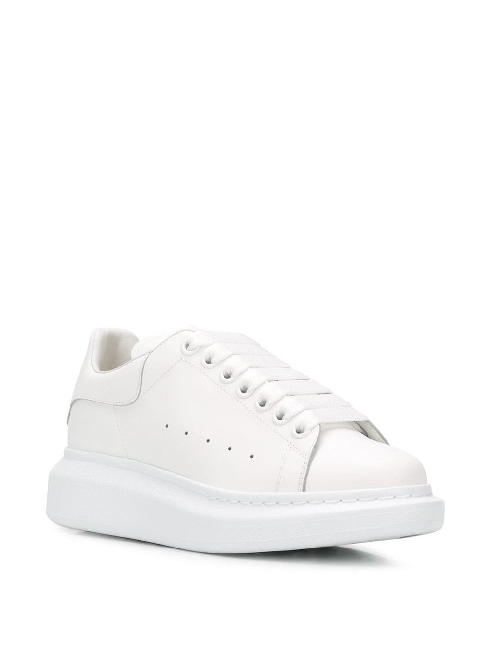 ALEXANDER MCQUEEN Larry Leather Chunky Sole Sneakers