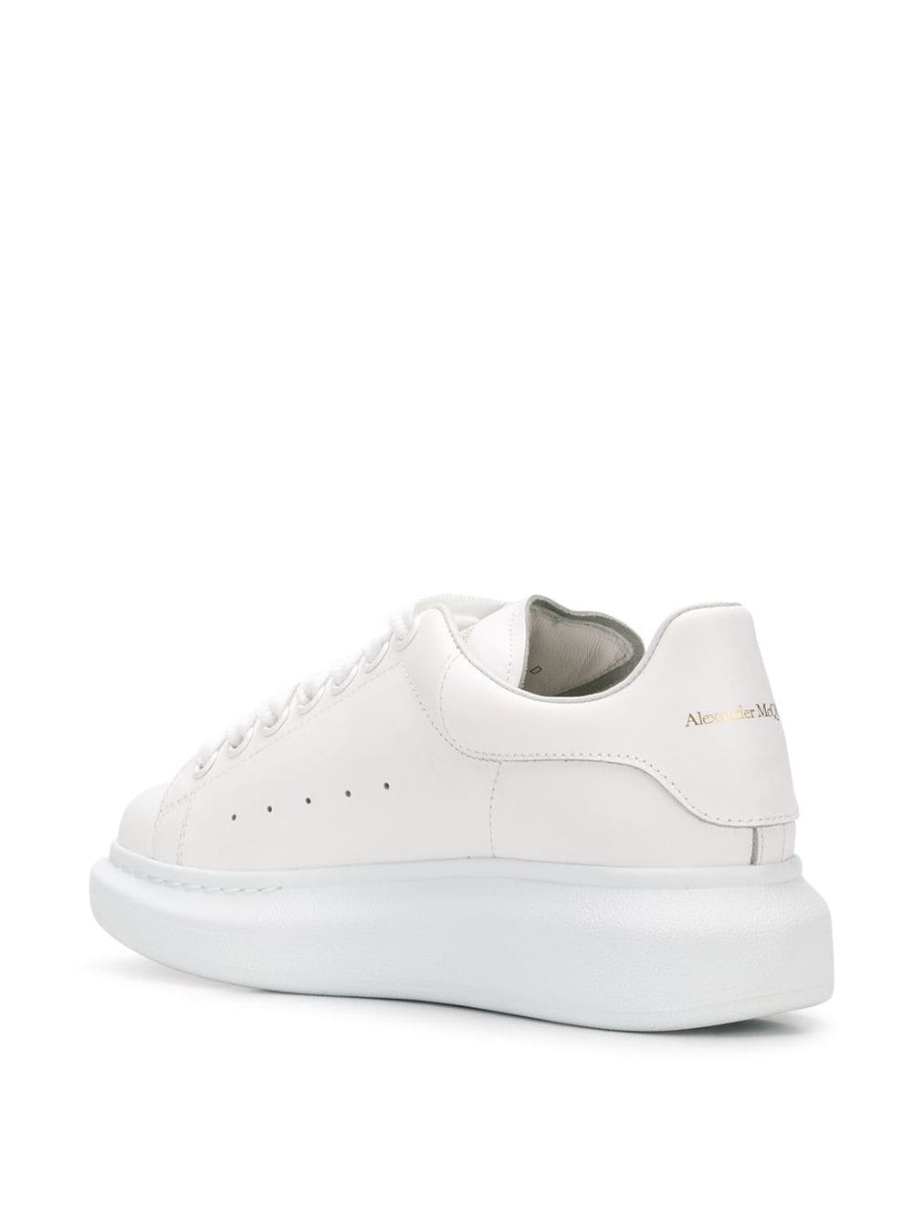 ALEXANDER MCQUEEN Larry Leather Chunky Sole Sneakers