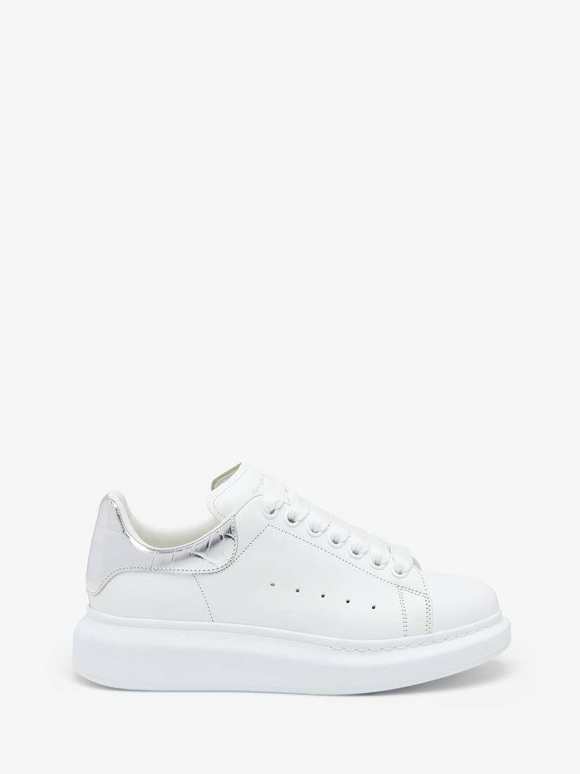 ALEXANDER MCQUEEN Oversize Leather Sneakers for Women