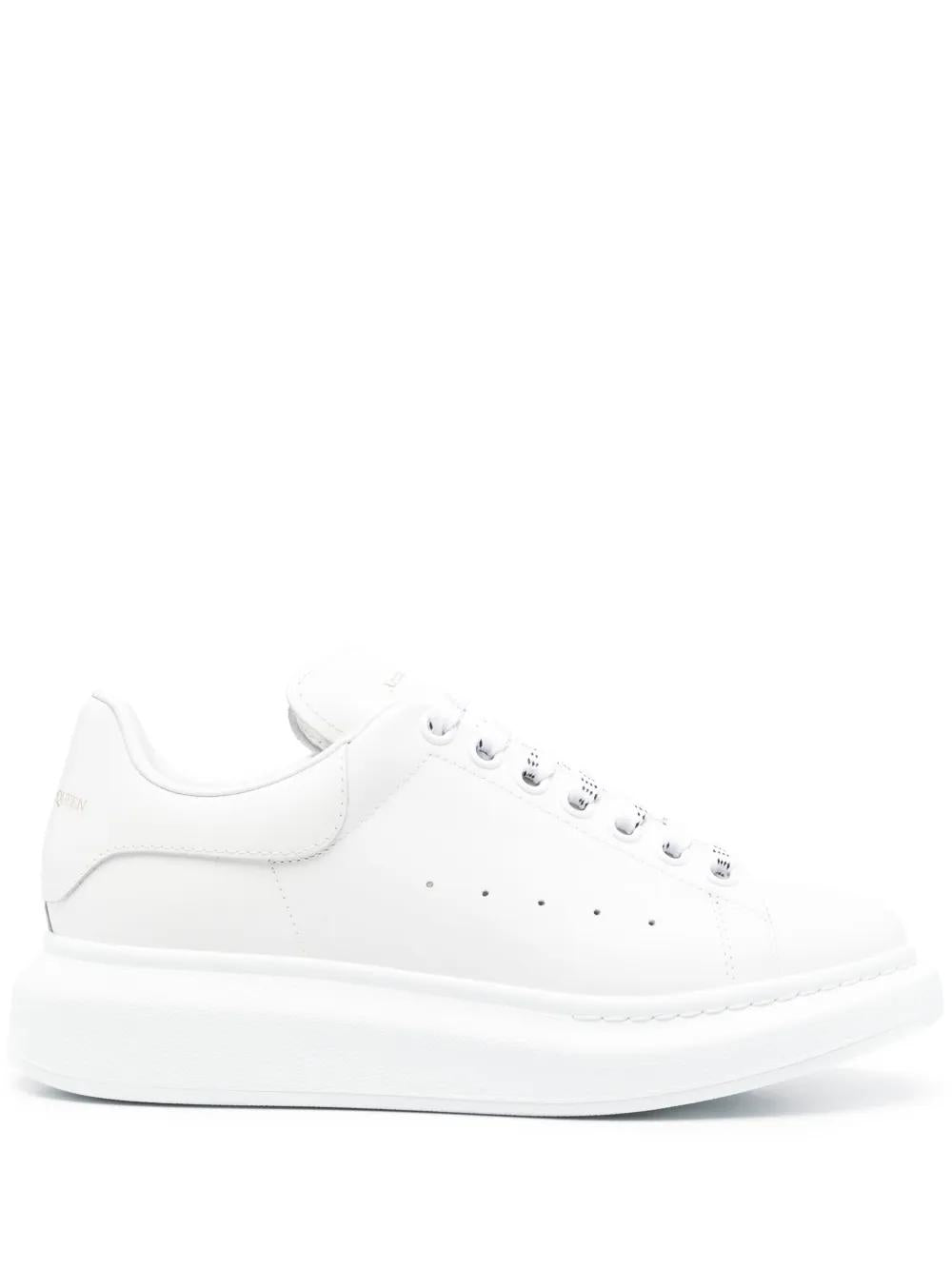 ALEXANDER MCQUEEN Luxury 100% Leather Skin Sneakers for Women - FW25