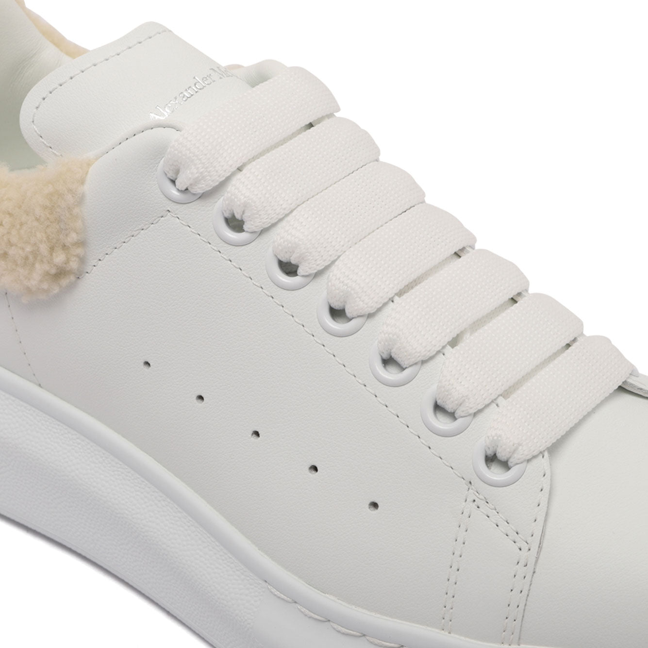 ALEXANDER MCQUEEN Women's Leather Sneakers - FW25 Collection