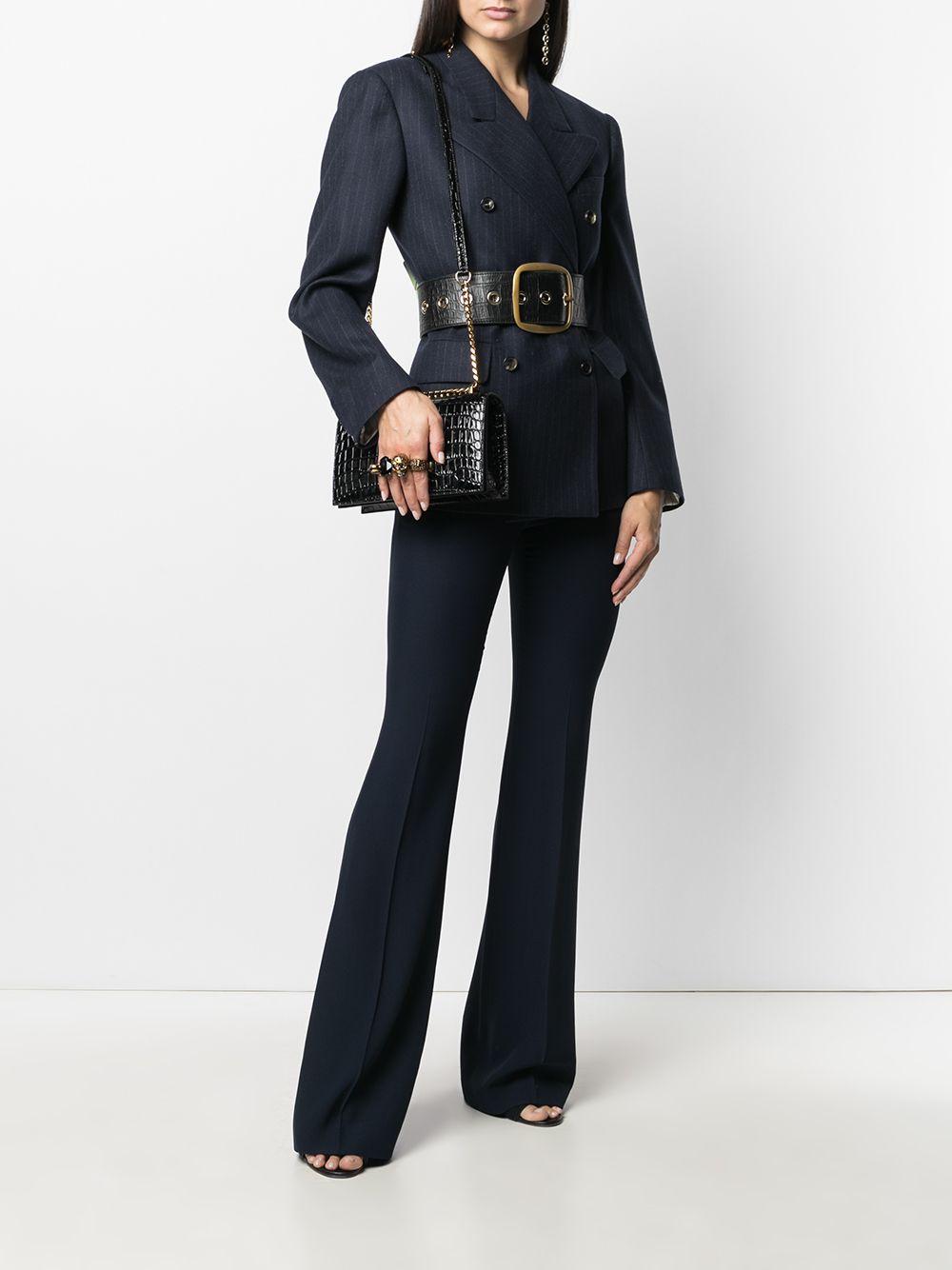 ALEXANDER MCQUEEN Jeweled Satchel Handbag