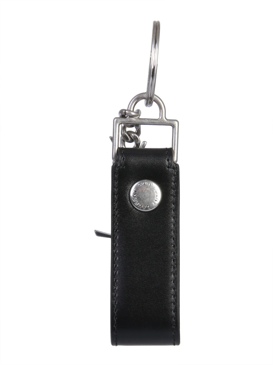 SAINT LAURENT Monogram Key Holder - Mini