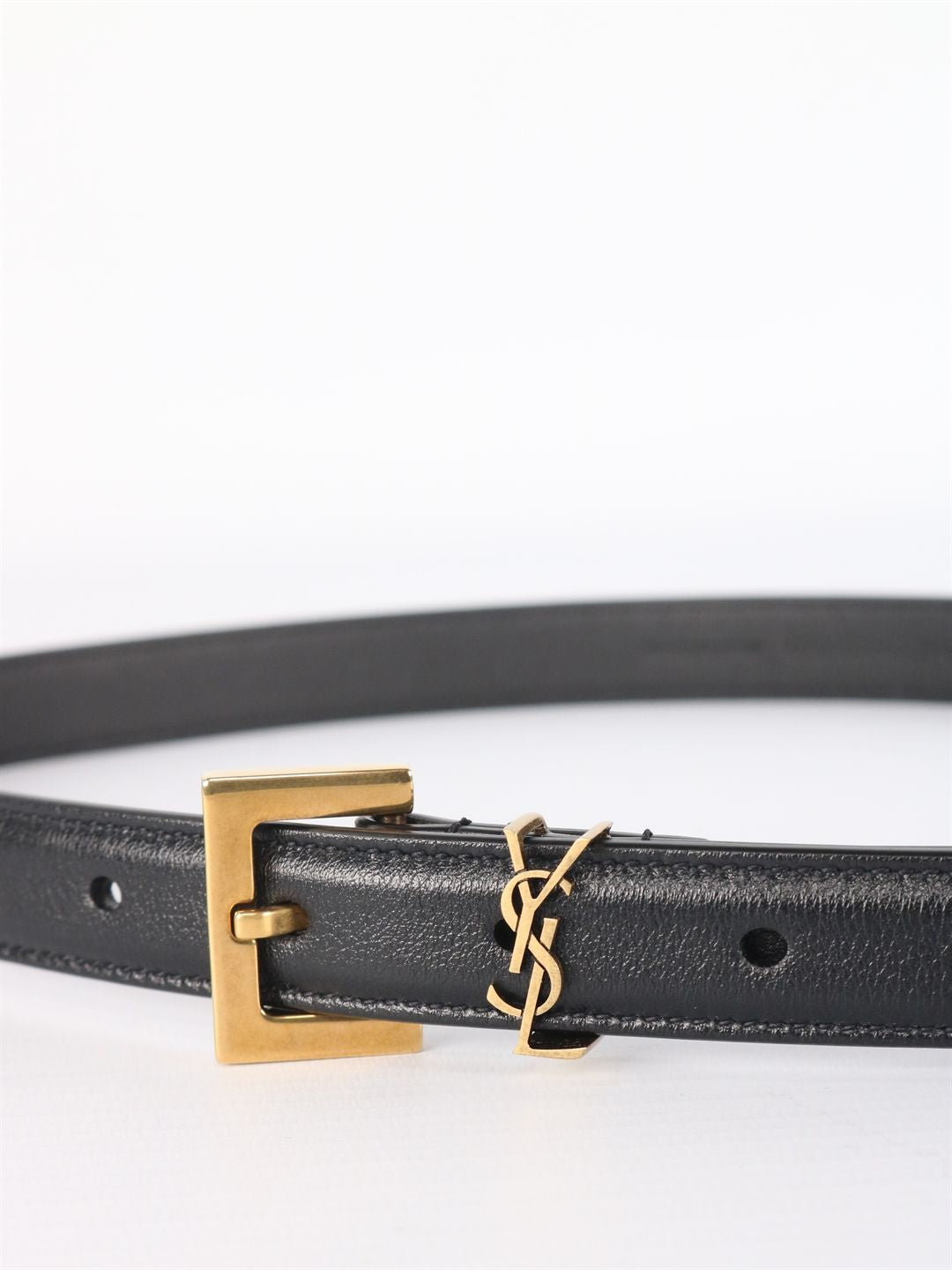 SAINT LAURENT Elegant Thin Mini Belt