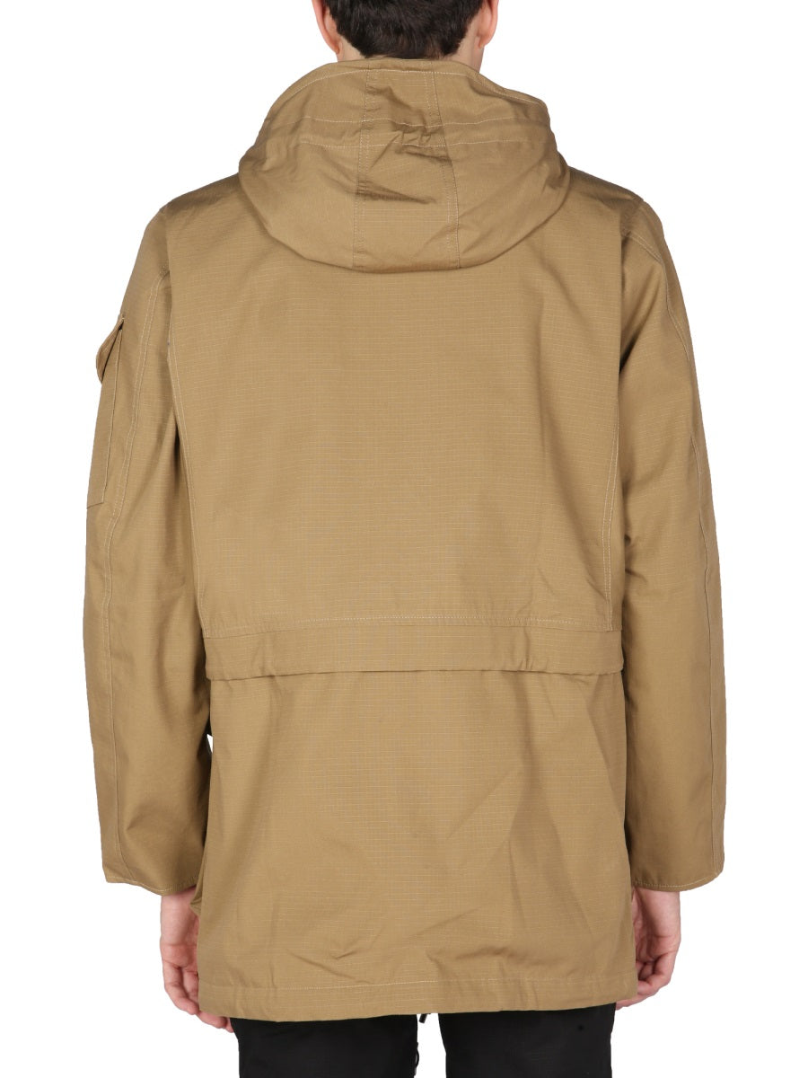 ARKAIR Men's Hooded High Neck Sports Jacket