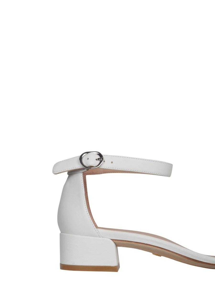 STUART WEITZMAN Adjustable Mini Sandals with a 4 cm Heel