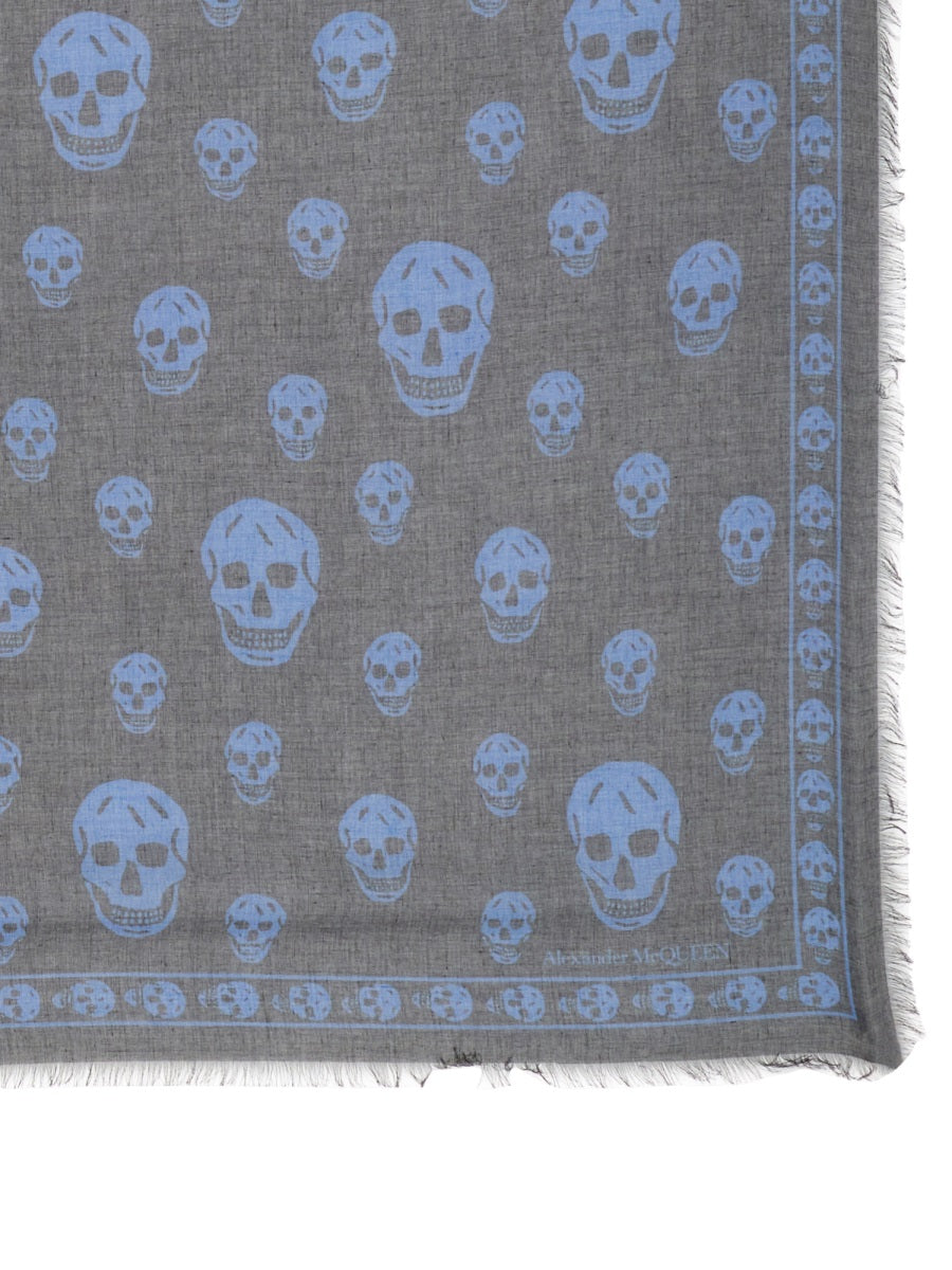 ALEXANDER MCQUEEN Classic Skull Scarf