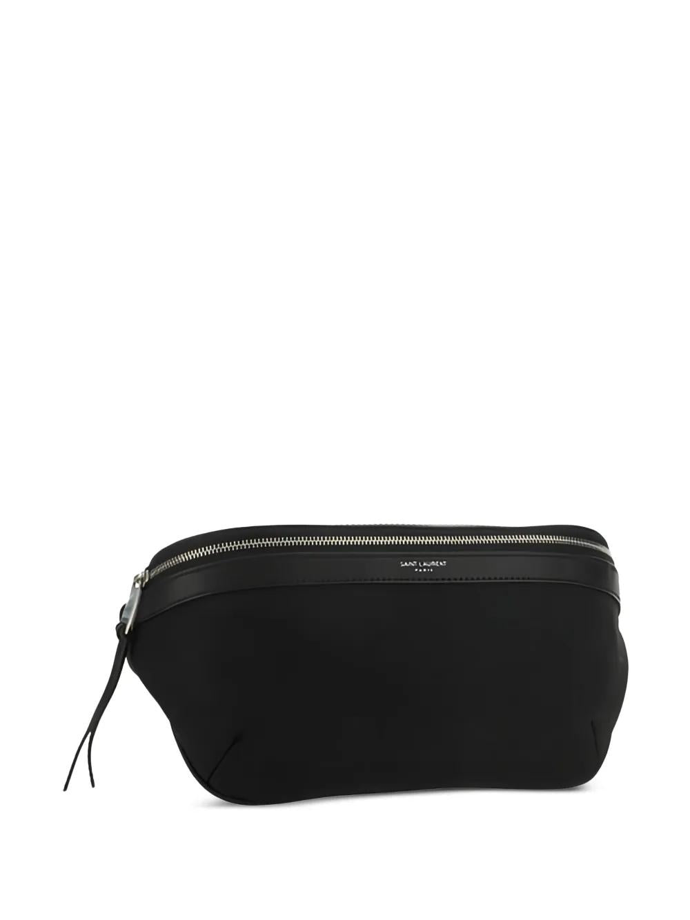 SAINT LAURENT Mini Canvas Pouch Handbag