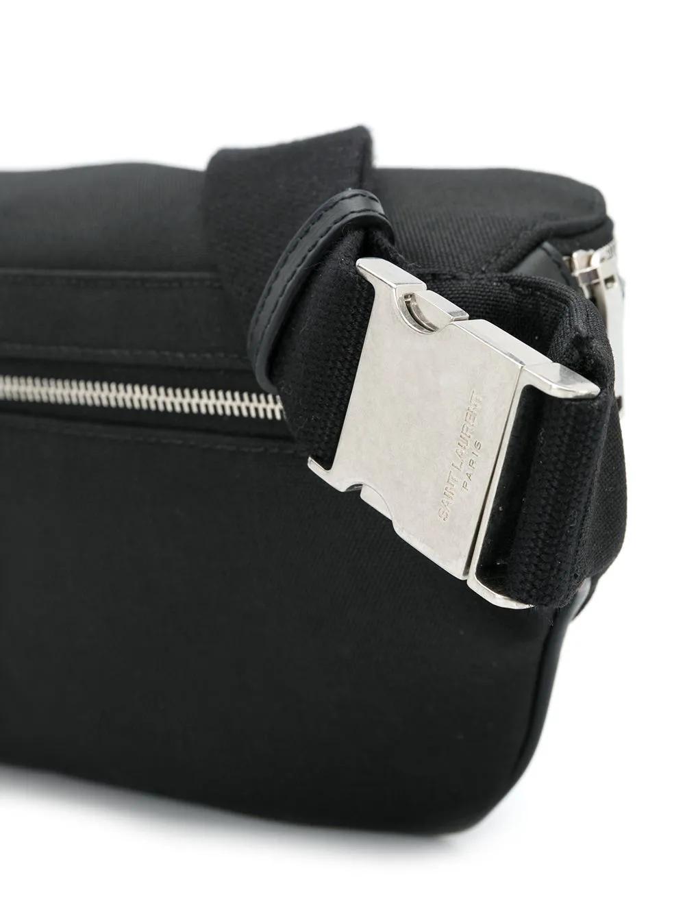 SAINT LAURENT Mini Canvas Pouch Handbag