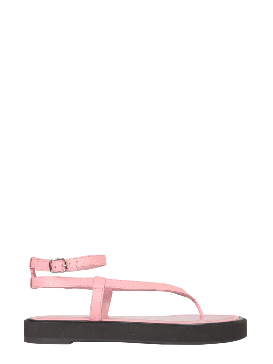 BY FAR Elegant Mini Thong Sandals