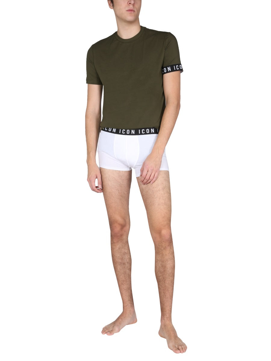 DSQUARED Men's Mini Logo Boxer Briefs