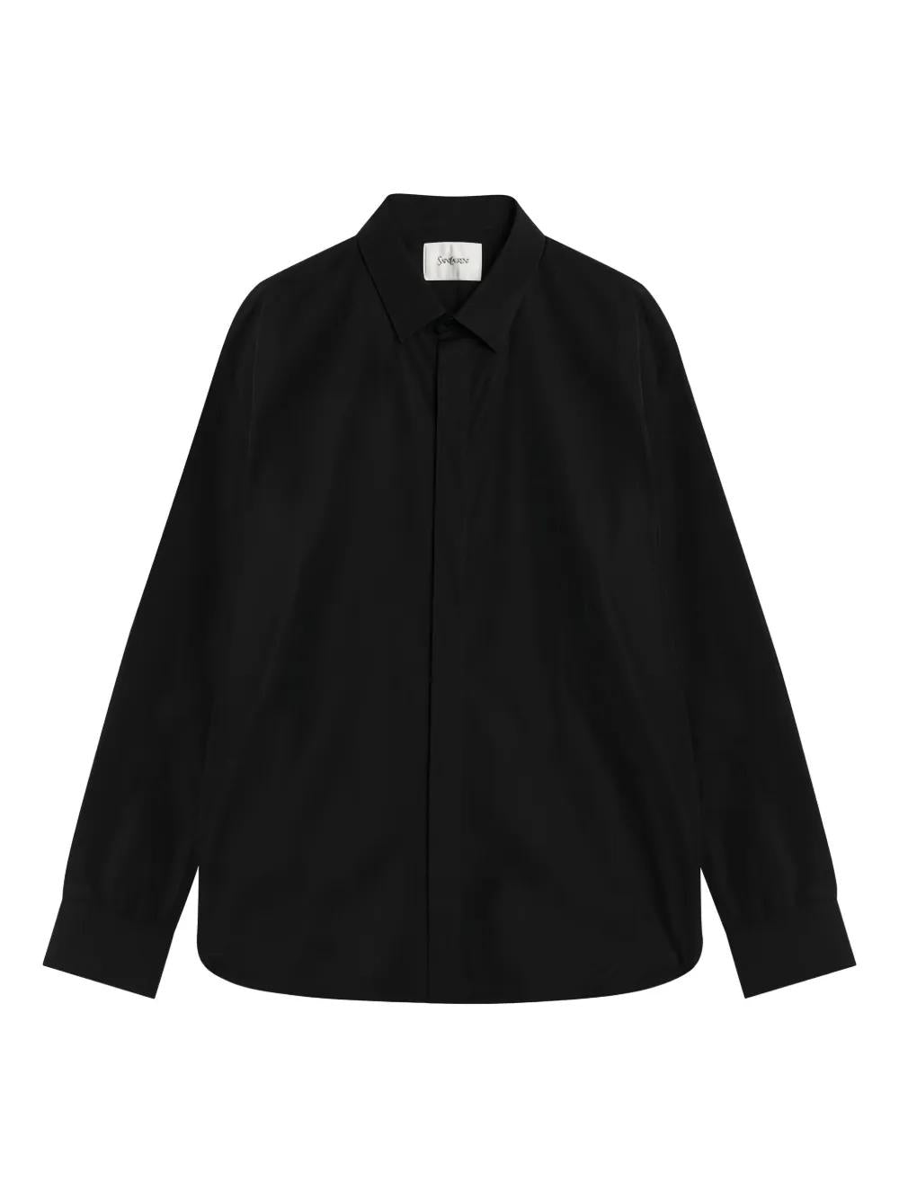 SAINT LAURENT Classic Cotton Shirt for Men - SS25 Collection