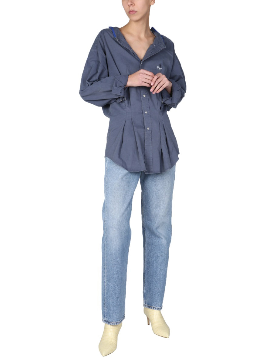 1/OFF Reimagined Ralph Lauren Button-Up Shirt for Women