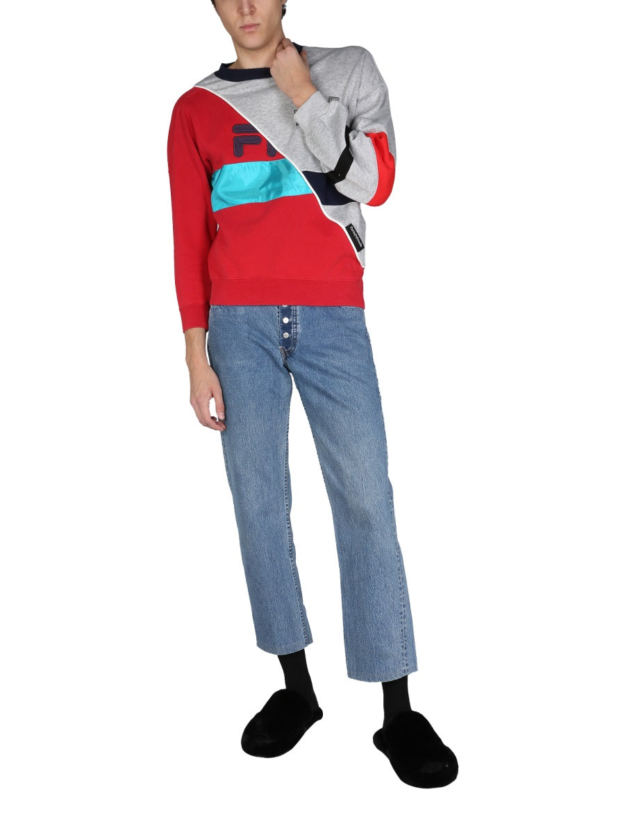 1/OFF Double Waist Unisex Jeans