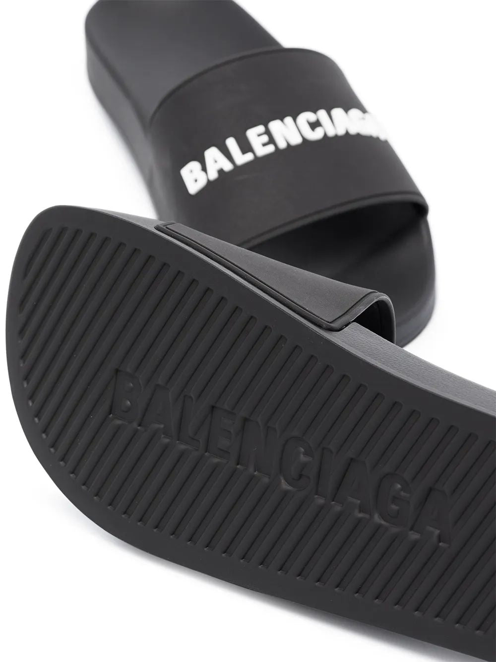 BALENCIAGA Fashion Pool Slide with Logo