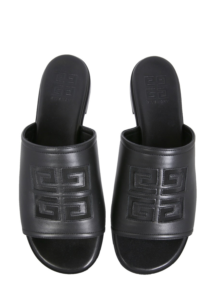 GIVENCHY Leather Flat Sandals
