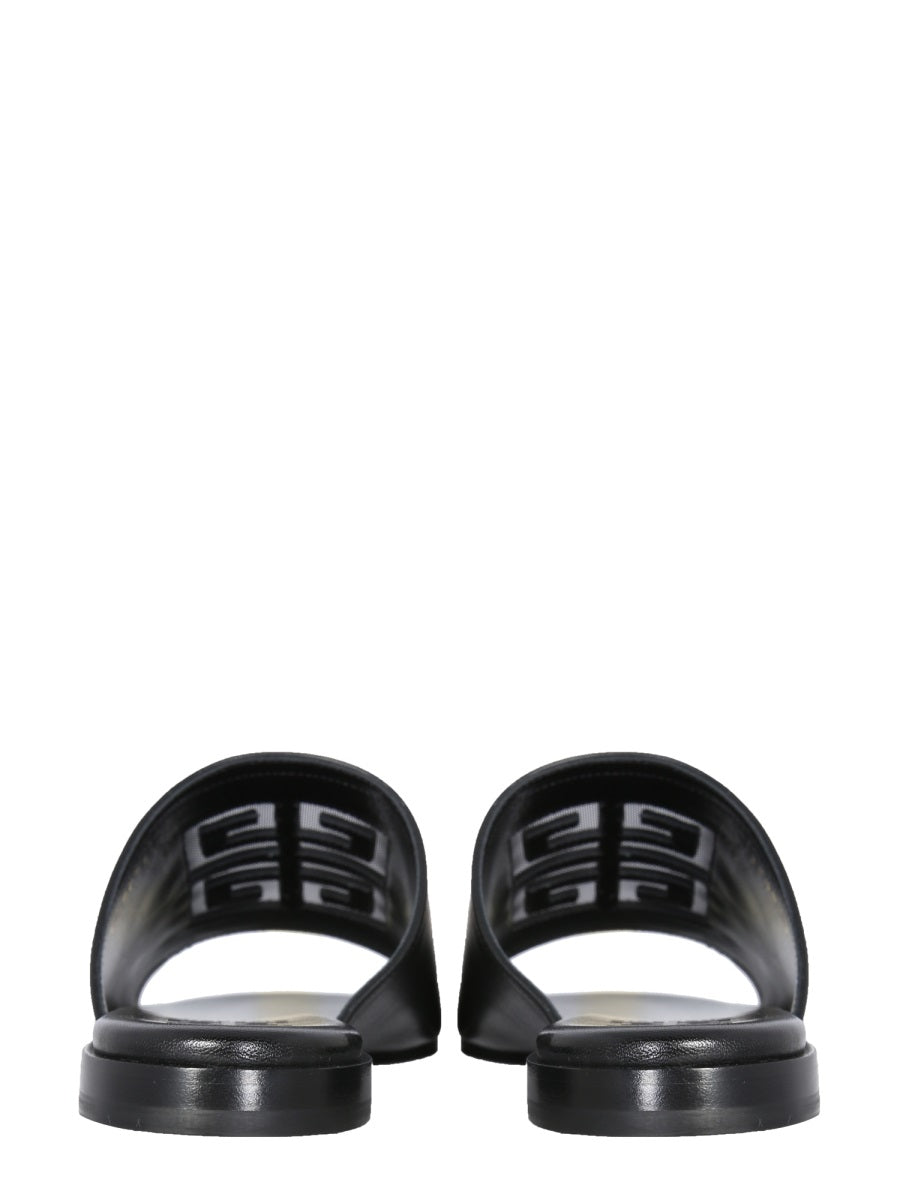 GIVENCHY Leather Flat Sandals