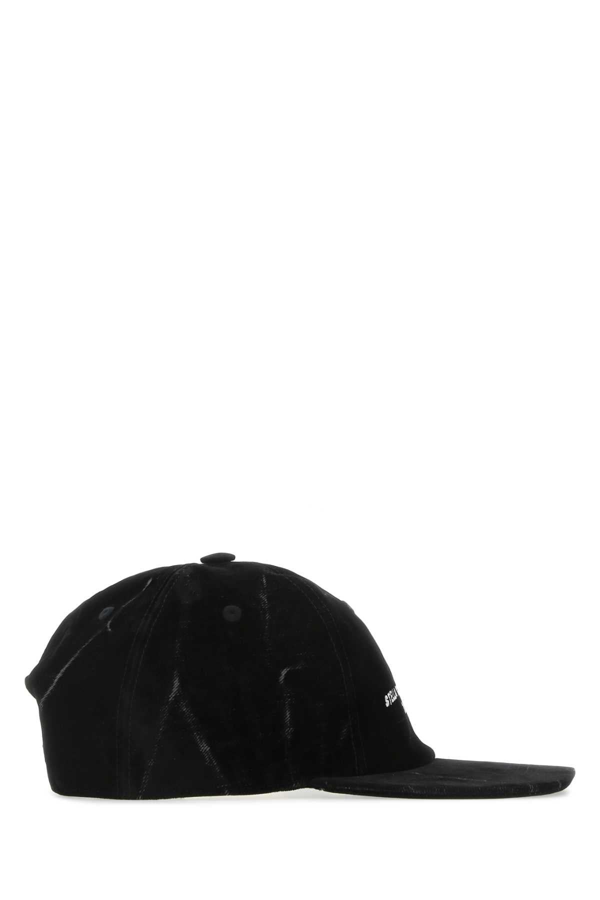 STELLA MCCARTNEY Velvet Baseball Cap for Women
