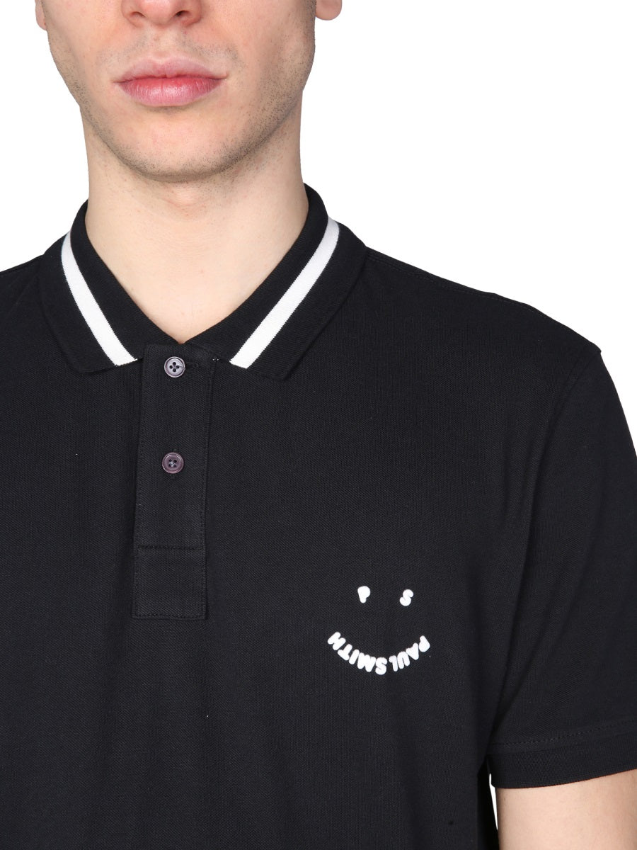 PS BY PAUL SMITH Classic Happy Polo Shirt for Men