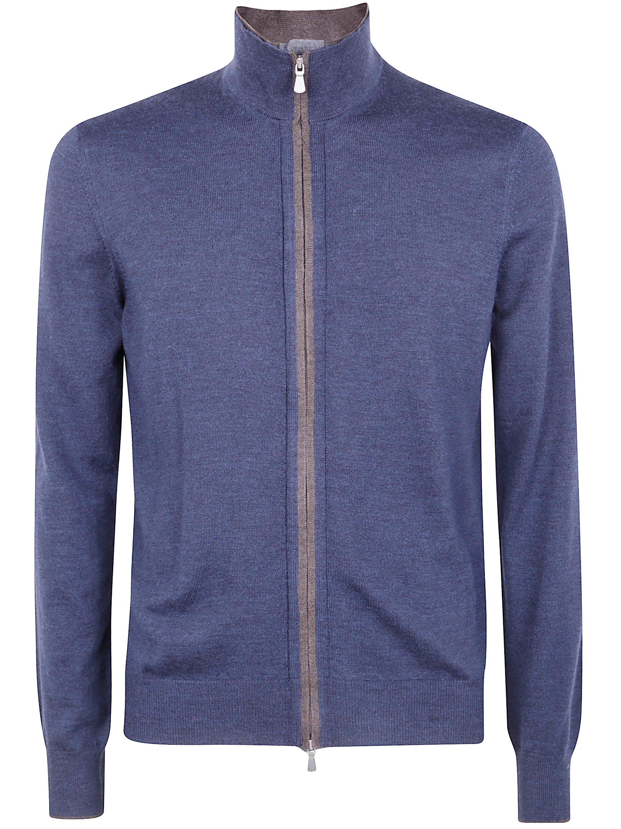 GRAN SASSO Full Zip Cardigan Jacket for Men
