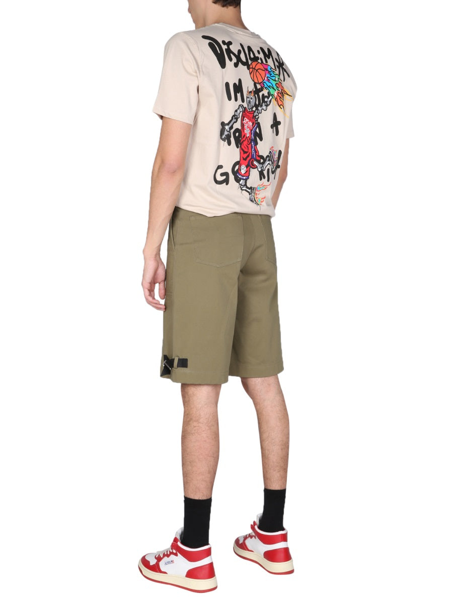 DISCLAIMER 3D Logo Crew Neck T-Shirt