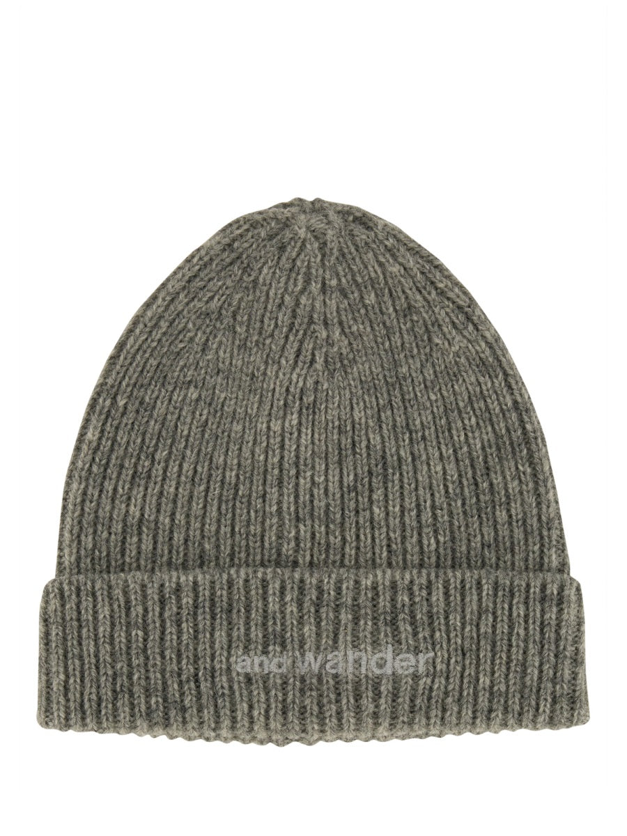 AND WANDER Beanie Hat with Logo