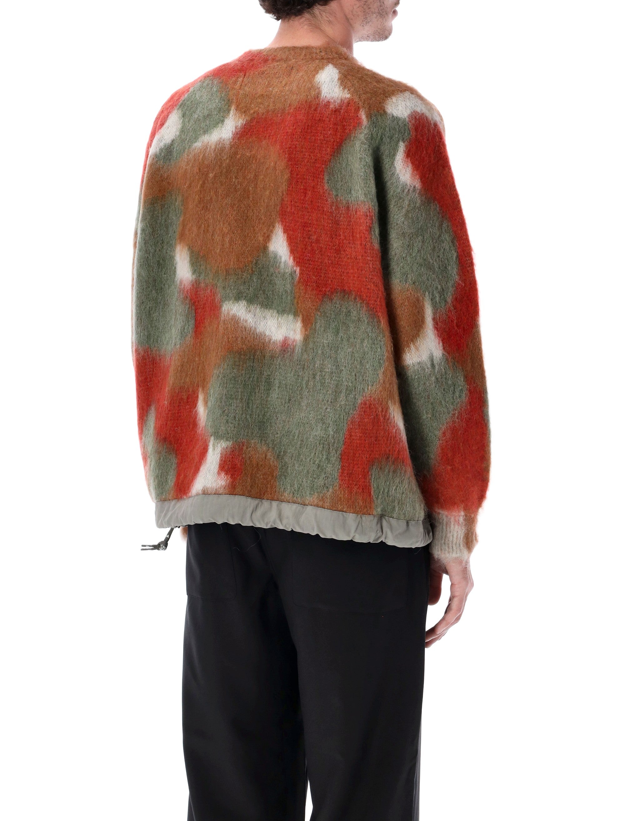 AND WANDER 60 Mix Shaggy Knit Sweater - Relaxed Fit