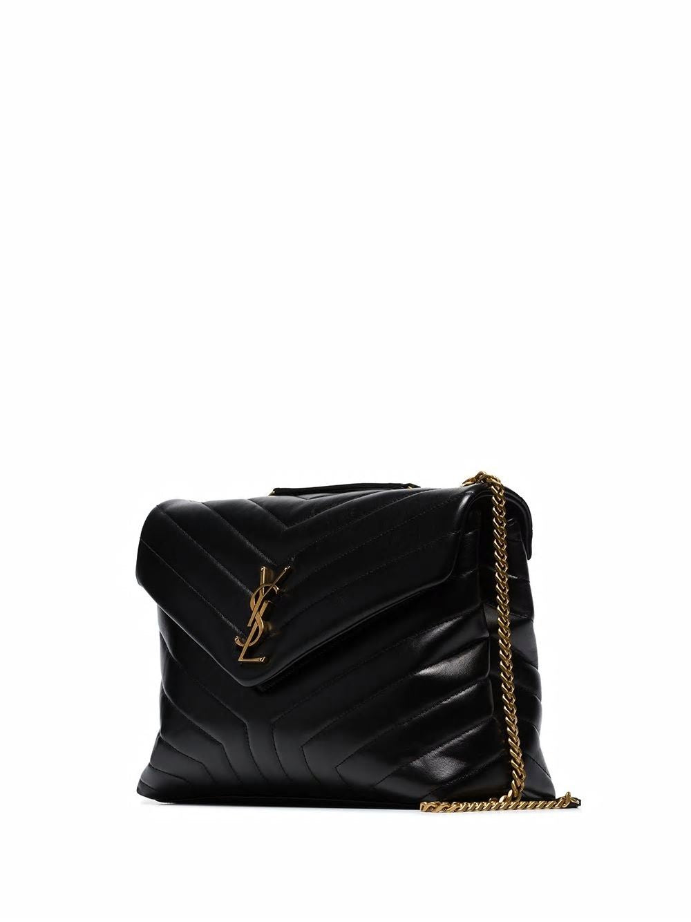 SAINT LAURENT Medium Quilted Leather Crossbody Handbag