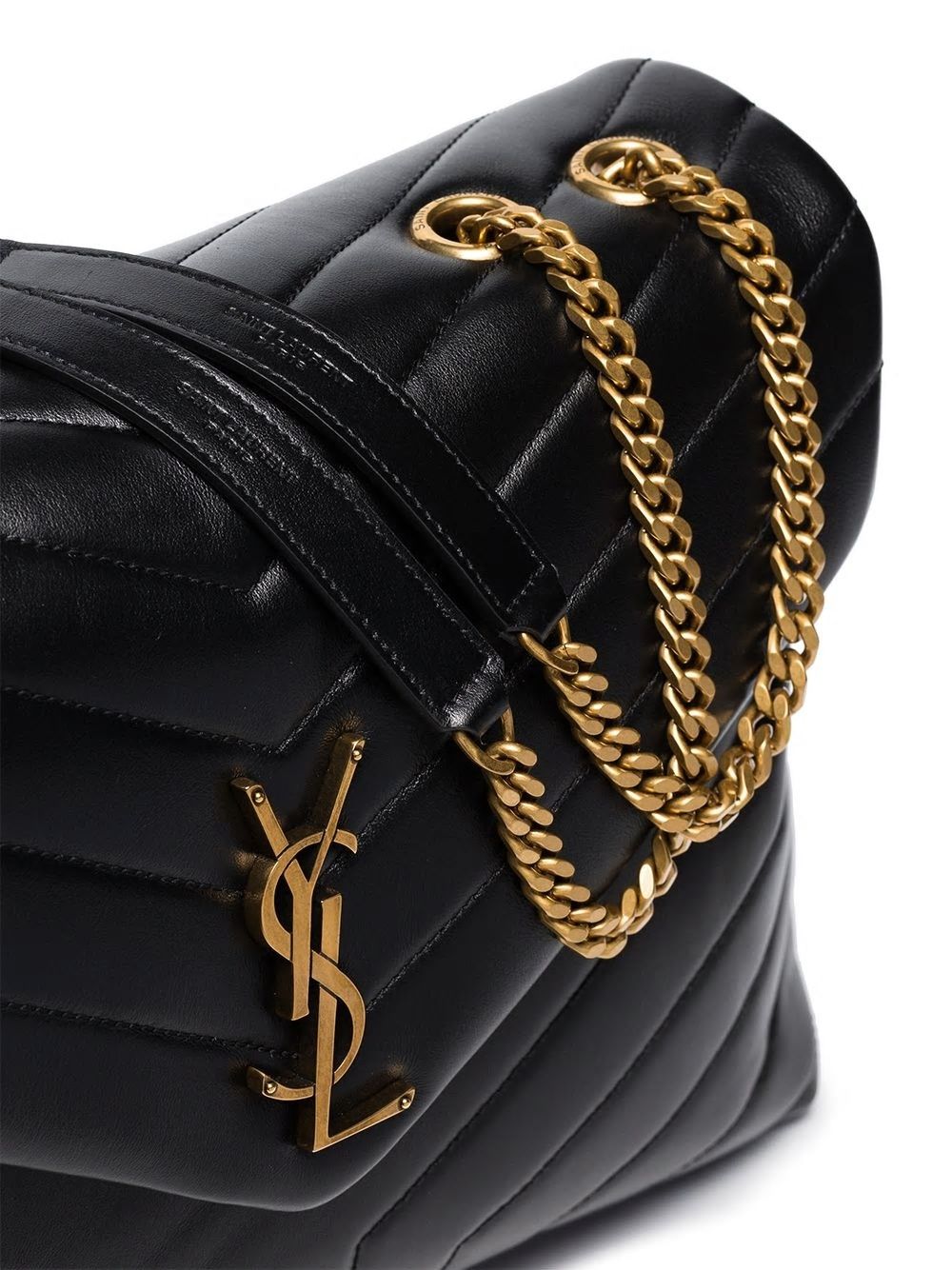 SAINT LAURENT Medium Quilted Leather Crossbody Handbag