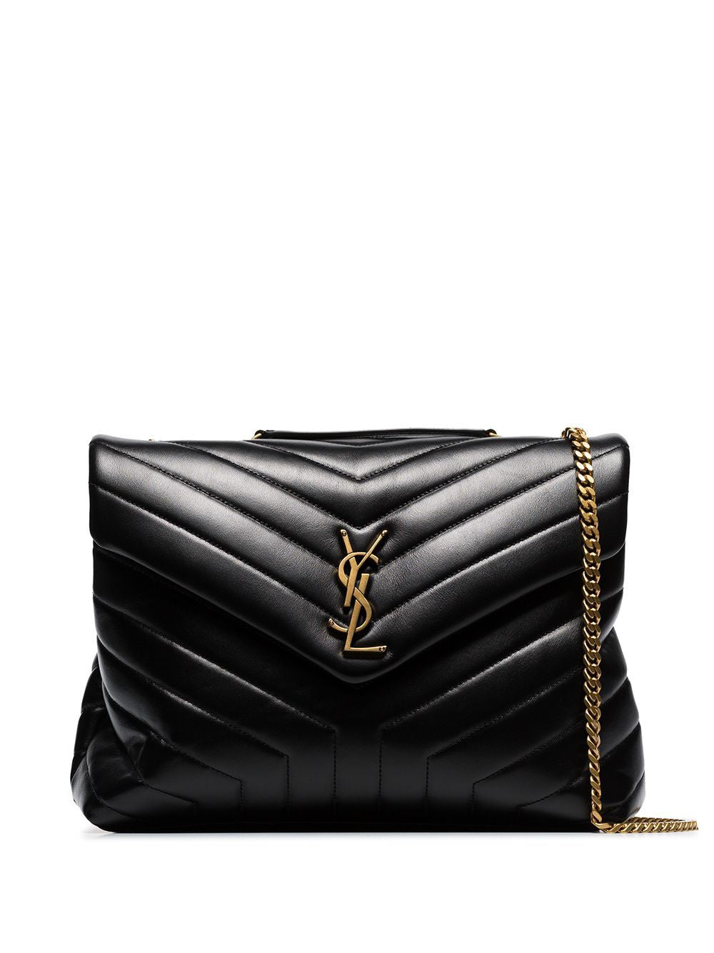 SAINT LAURENT Medium Quilted Leather Crossbody Handbag