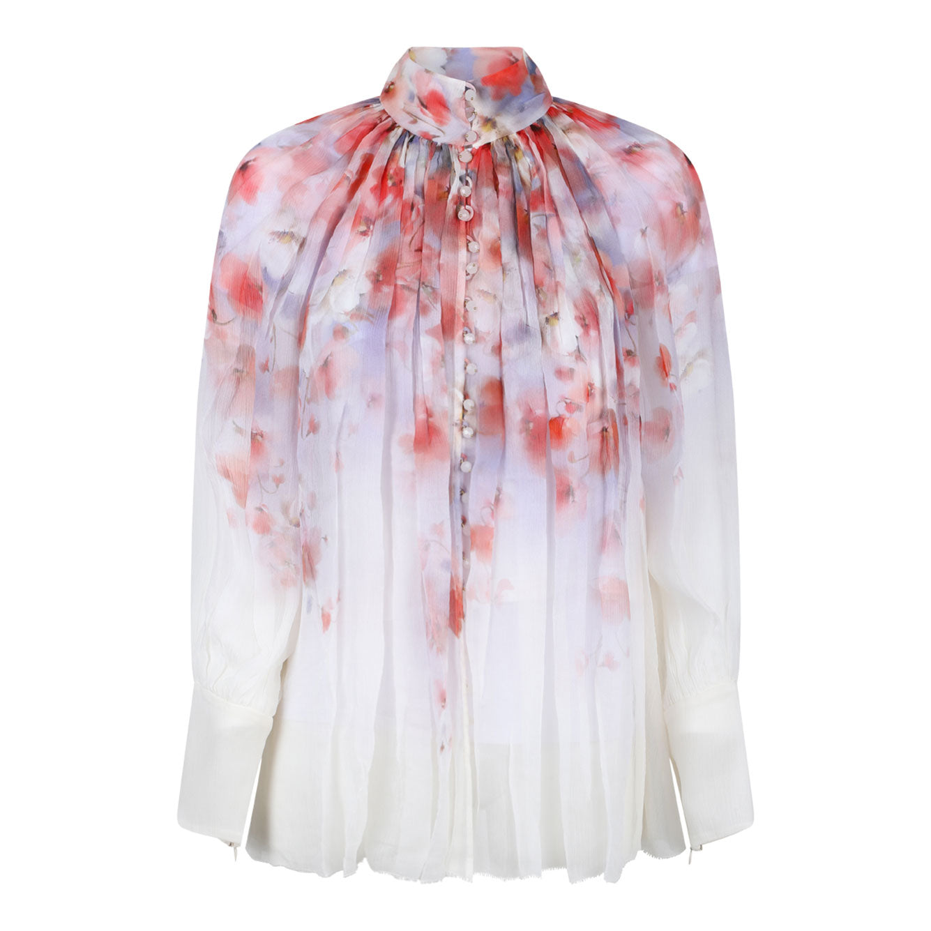 ZIMMERMANN Floral Viscose Shirt for Women - SS25 Collection
