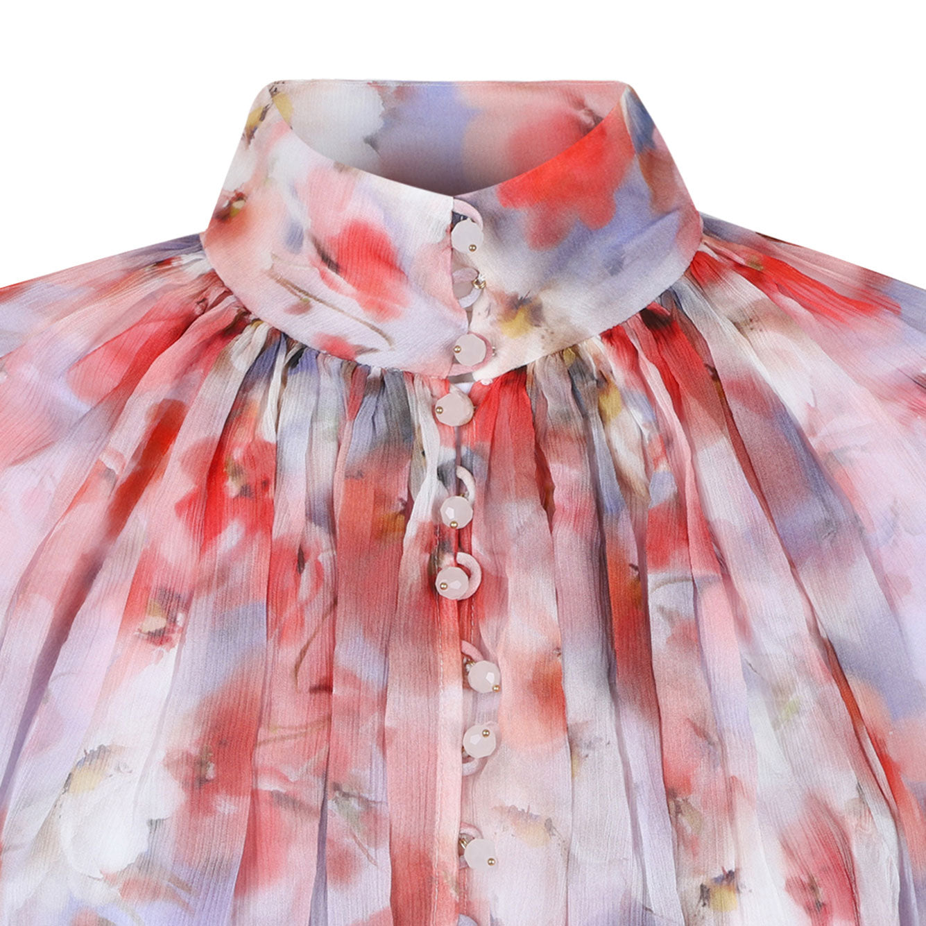 ZIMMERMANN Crushed Smocked Blouse Size 0