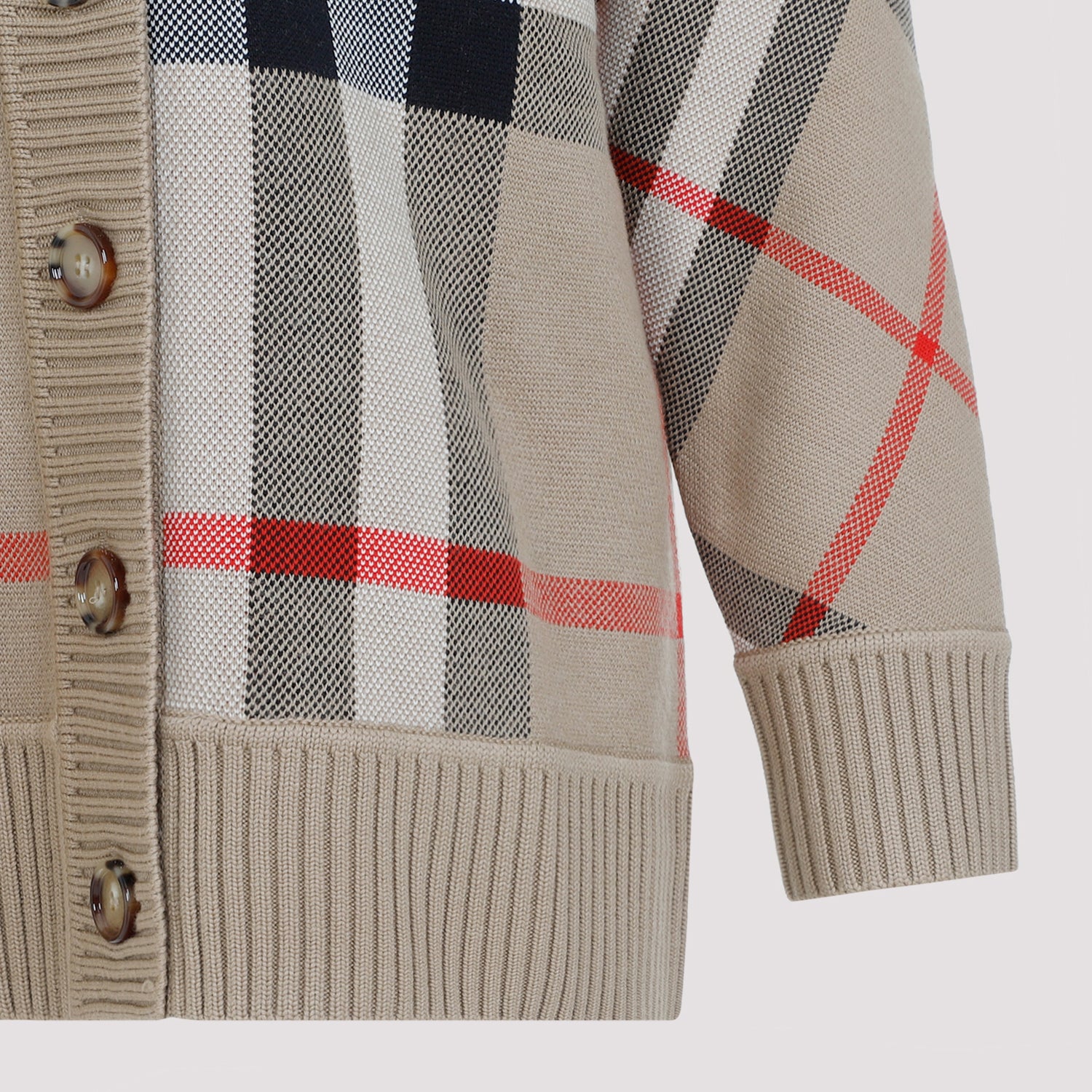 BURBERRY Cashmere Cardigan for Men - FW25 Collection